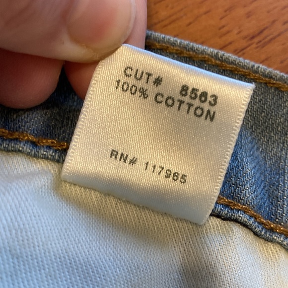 J Brand Womens Size 29 Aidan Slouchy Boyfriend Meadow Denim Blue Jeans - Picture 11 of 15